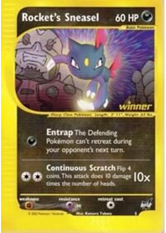 Rocket’s Sneasel #5 — Best of game (Winner)