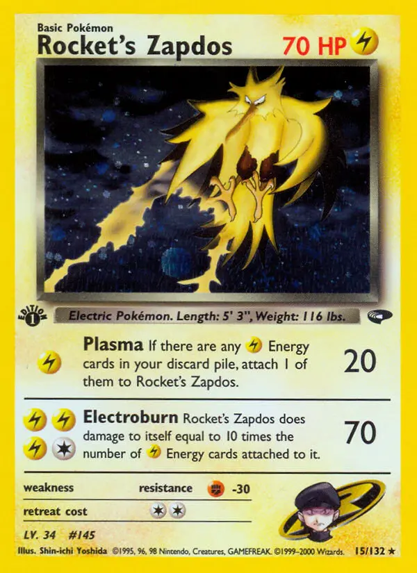 Rocket's Zapdos #15 — Gym Challenge