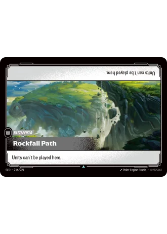 Rockfall Path #216/221 — Spiritforged