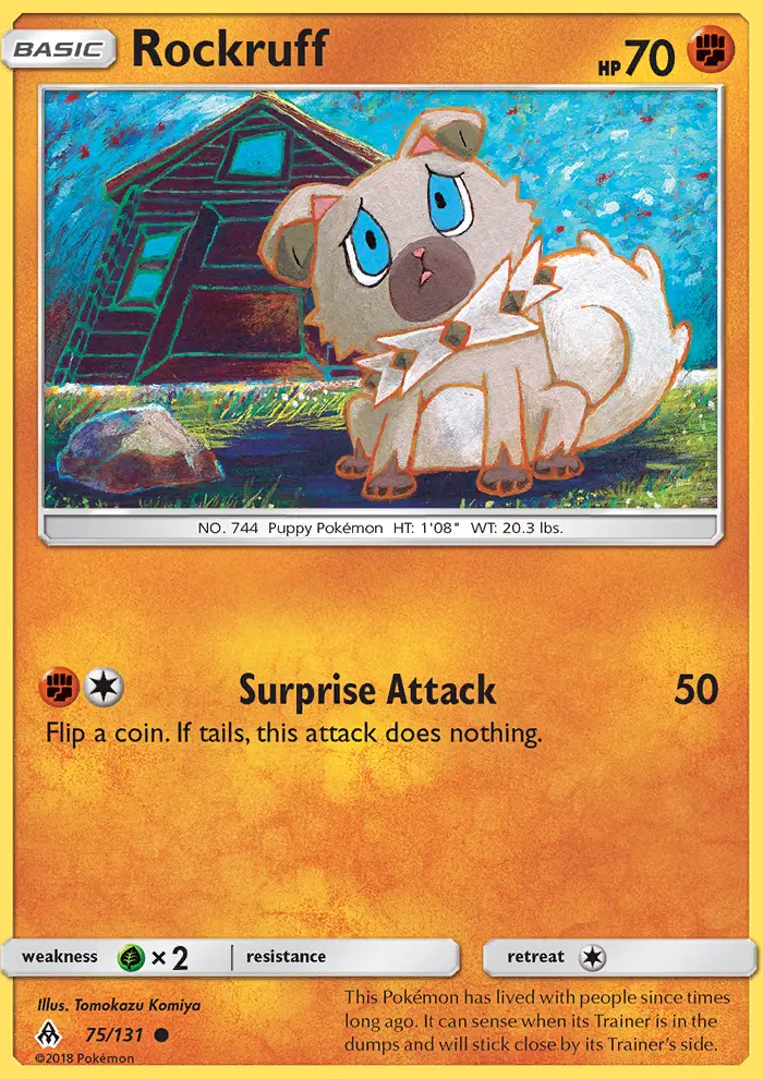 Rockruff #75 — World Championships 2018