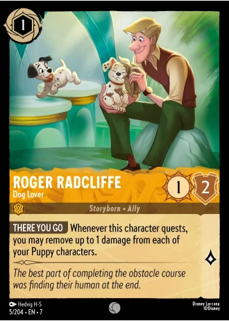 Roger Radcliffe - Dog Lover #5/204 — Archazia's Island