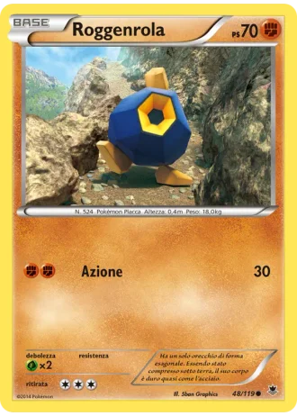 Roggenrola #48/119 — Forze Spettrali