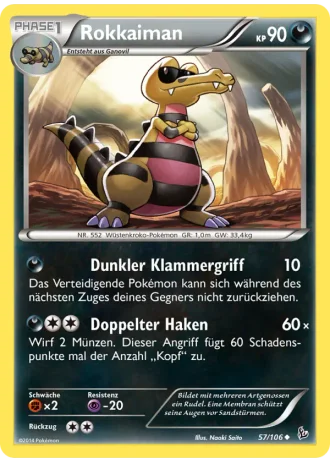 Rokkaiman #57/106 — Flammenmeer