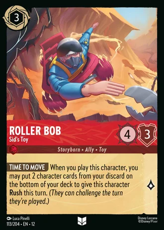 Roller Bob - Sid's Toy #113/257 — Wilds Unknown