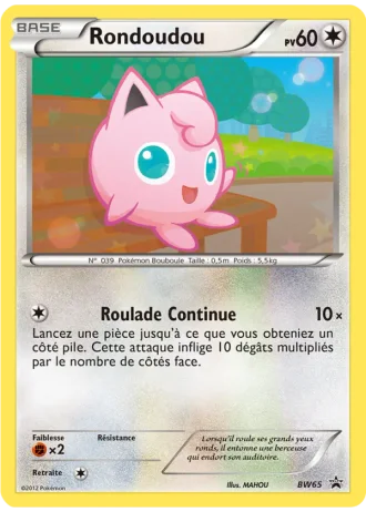 Rondoudou BW65 — Noir & Blanc Promos