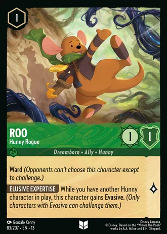 Roo - Hunny Rogue #83/261 — Attack of the Vine!