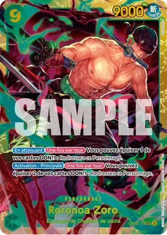Roronoa Zoro (OP06-118) (Reprint) — ONE PIECE CARD THE BEST vol.2 (PRB02)