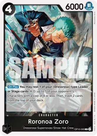 Roronoa Zoro (OP10-095) — Royal Blood (OP10)