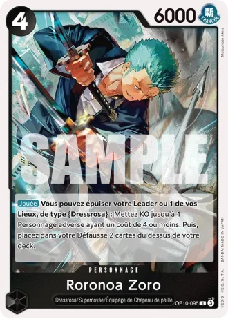 Roronoa Zoro (OP10-095) — Sang Royal (OP10)