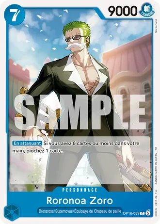 Roronoa Zoro (OP16-053) — L'Heure de la Bataille Décisive (OP16)