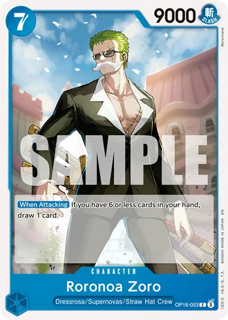 Roronoa Zoro (OP16-053) — The Time of Battle (OP16)