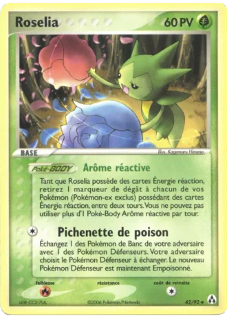 Roselia #42/92 — EX Créateurs de légendes