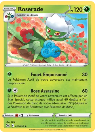 Roserade #015/196 — Origine Perdue