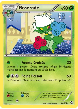 Roserade #14/124 — Dragons Exaltés