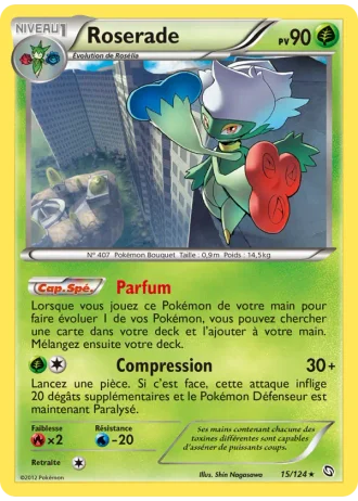 Roserade #15/124 — Dragons Exaltés