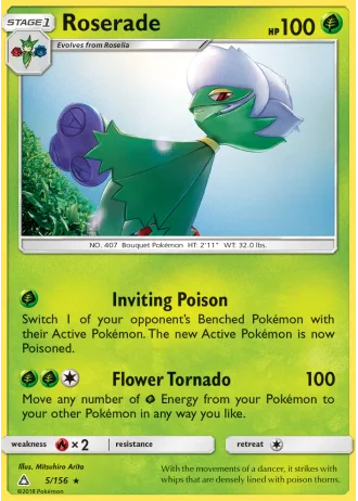 Roserade #5/156 — Ultra Prism