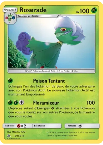 Roserade #5/156 — Ultra-Prisme