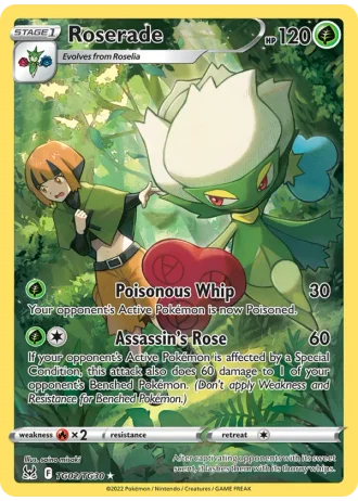 Roserade TG02/30 — Trainer Gallery (Lost Origin)