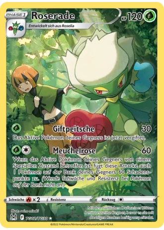 Roserade TG02/30 — Trainergalerie (Verlorener Ursprung)