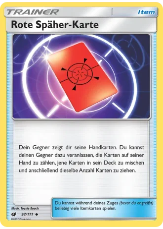 Rote Späher-Karte #97/111 — Aufziehen der Sturmröte