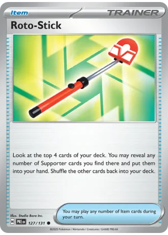 Roto-Stick #127/131 — Prismatic Evolutions