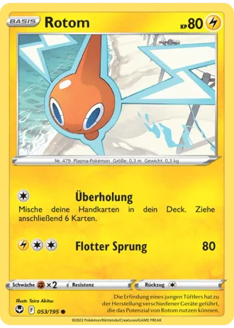 Rotom #053/195 — Silberne Sturmwinde