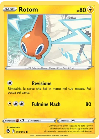Rotom #053 — Tempesta Argentata