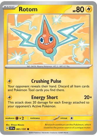 Rotom #061/191 — Surging Sparks