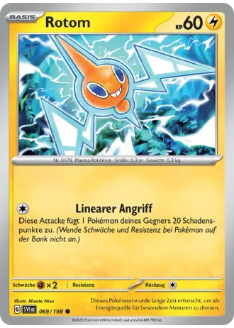 Rotom #069/198 — Karmesin & Purpur