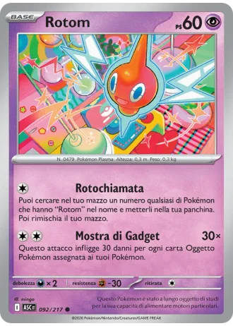 Rotom #092/217 — Ascesa Eroica
