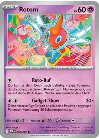 Rotom #092/217 — Erhabene Helden