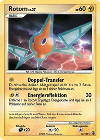 Rotom #13/100 — Majestätischer Morgen