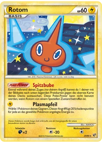 Rotom #20/90 — Unerschrocken