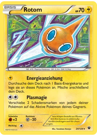 Rotom #24/124 — Schicksalsschmiede