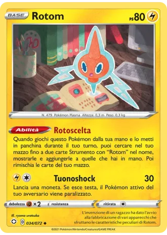 Rotom #34 — Destino Splendente