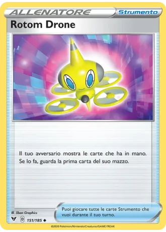 Rotom Drone #151/185 — Voltaggio Sfolgorante