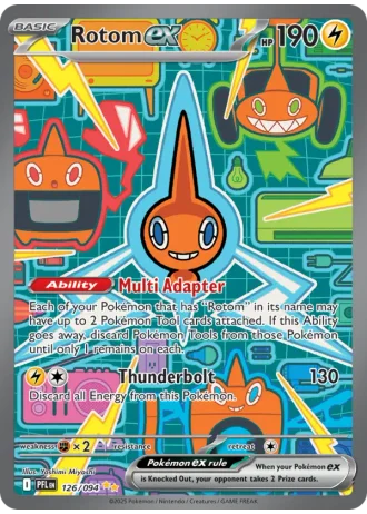 Rotom ex #126 — Phantasmal Flames