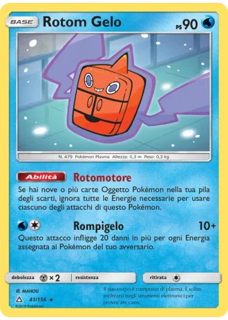 Rotom Gelo #41 — Ultraprisma