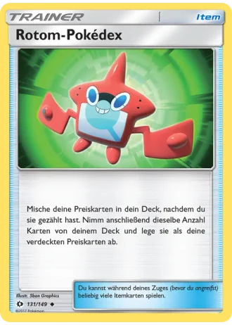 Rotom-Pokédex #131/149 — Sonne & Mond