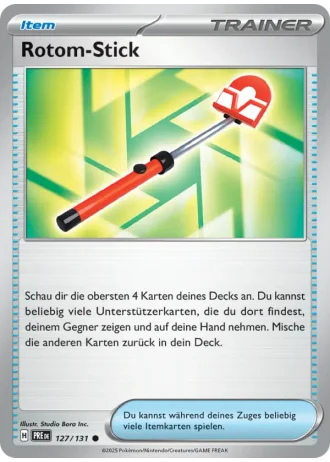 Rotom-Stick #127/131 — Prismatische Entwicklungen