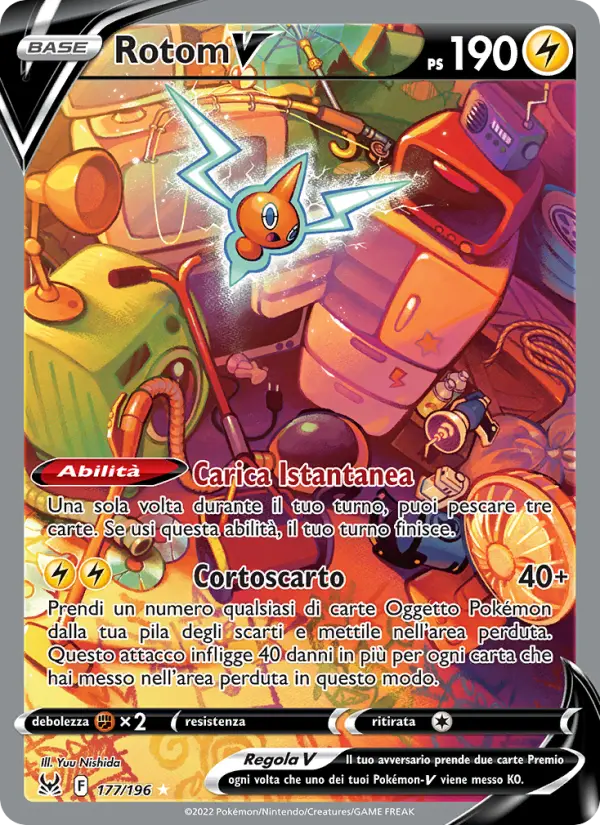 Rotom V #177 — Origine Perduta