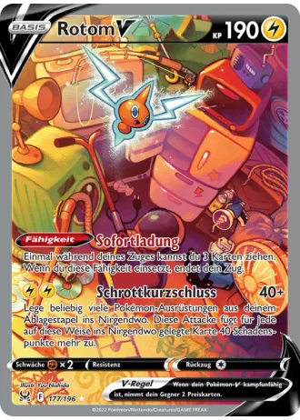 Rotom V #177 — Verlorener Ursprung