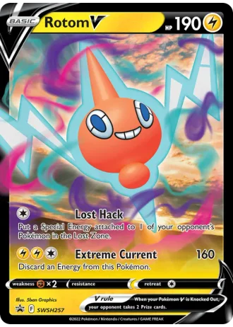 Rotom V SWSH257 — Sword & Shield Promos