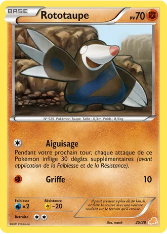 Rototaupe #25 — BW Kit du dresseur (Minotaupe)