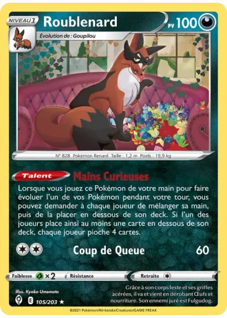Roublenard #105/203 — Évolution Céleste