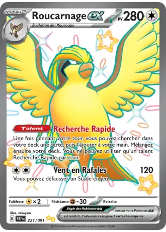 Roucarnage ex #221/91 — Destinées de Paldea