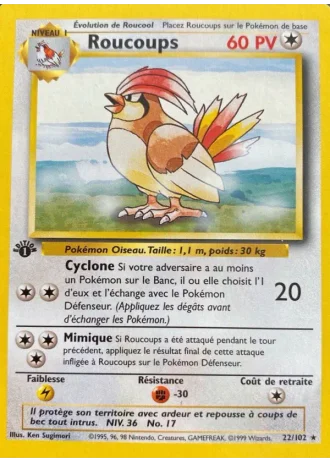 Roucoups (première édition) #22/102 — Set de Base (1ère Édition)