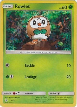 Rowlet #1 — McDonald's Collection 2017