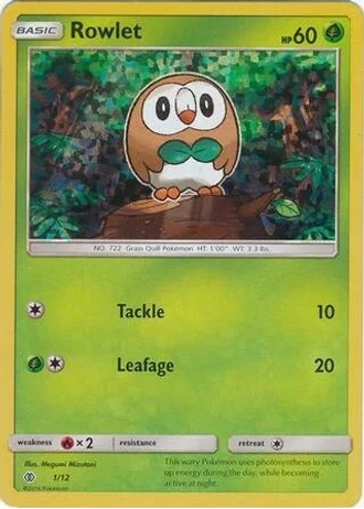 Rowlet #1 — McDonald's Collection 2017