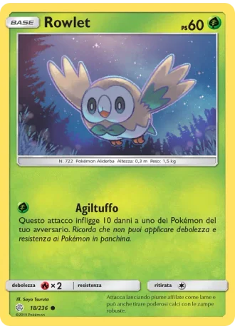 Rowlet #18 — Eclissi Cosmica